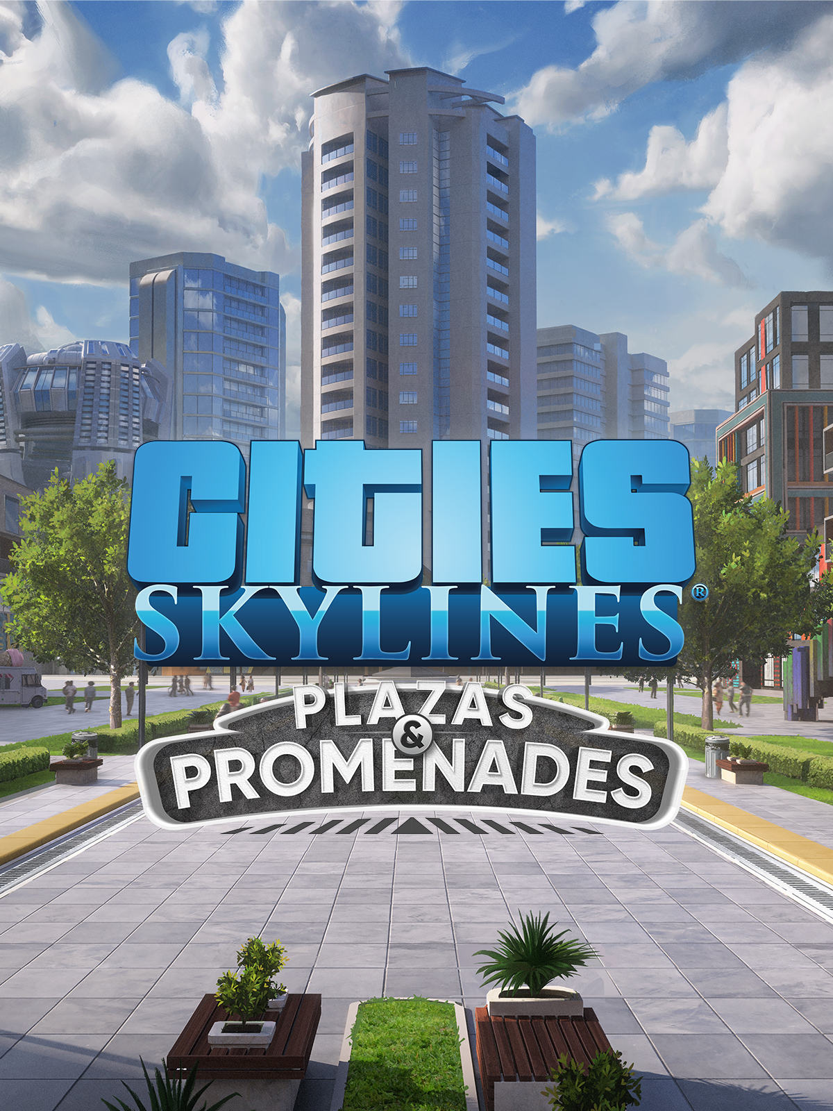 Cities: Skylines - Plazas and Promenades (DLC)