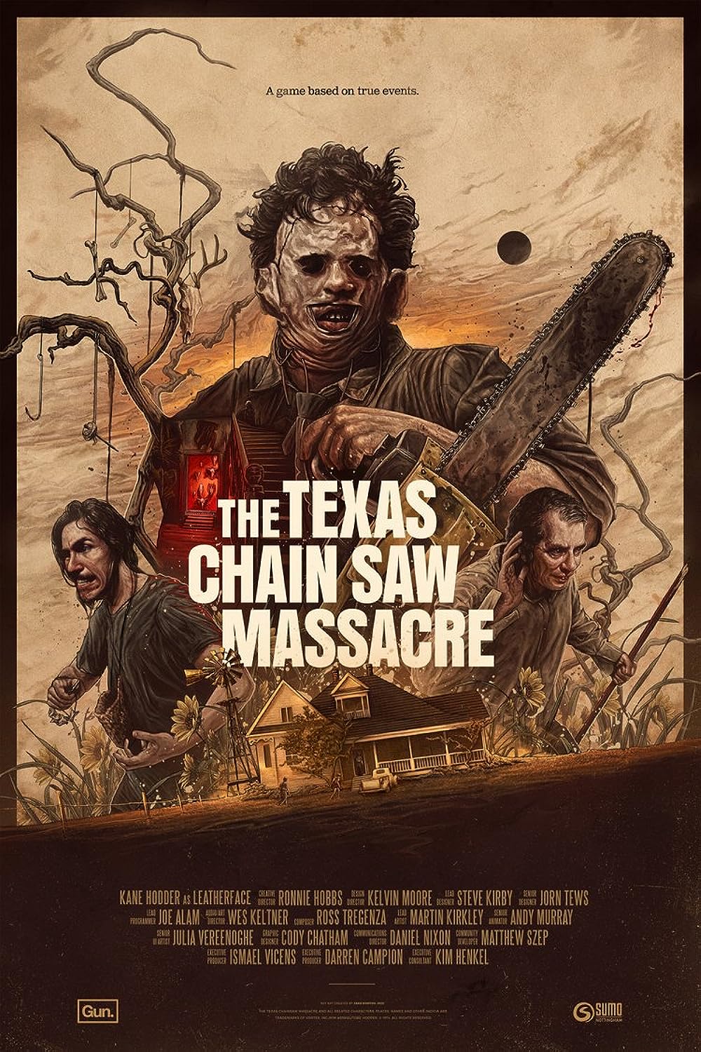 The Texas Chain Saw Massacre game cover