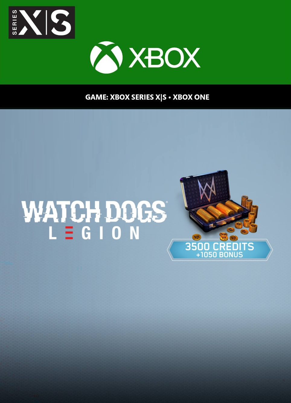 WATCH DOGS: LEGION - 4550 WD CREDITS PACK Xbox Live Key GLOBAL