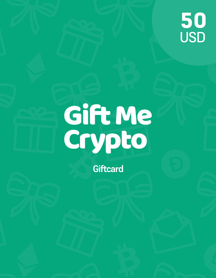 Gift Me Crypto Gift Card 50 USD