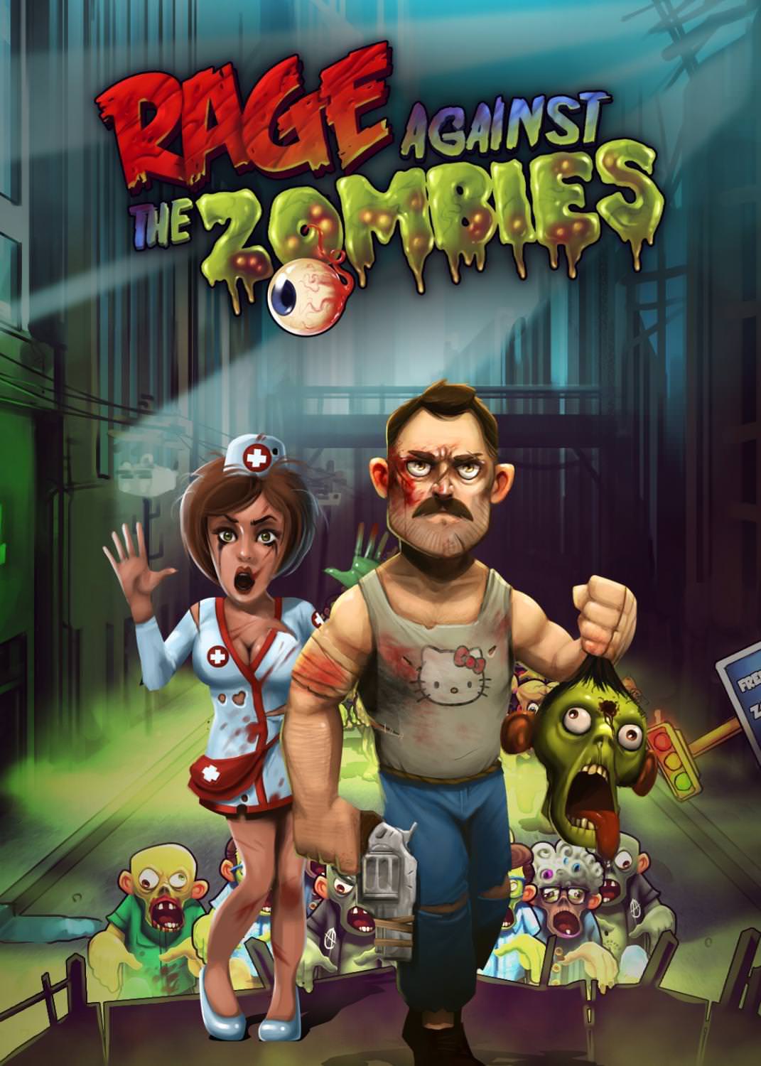 Rage Against The Zombies game cover