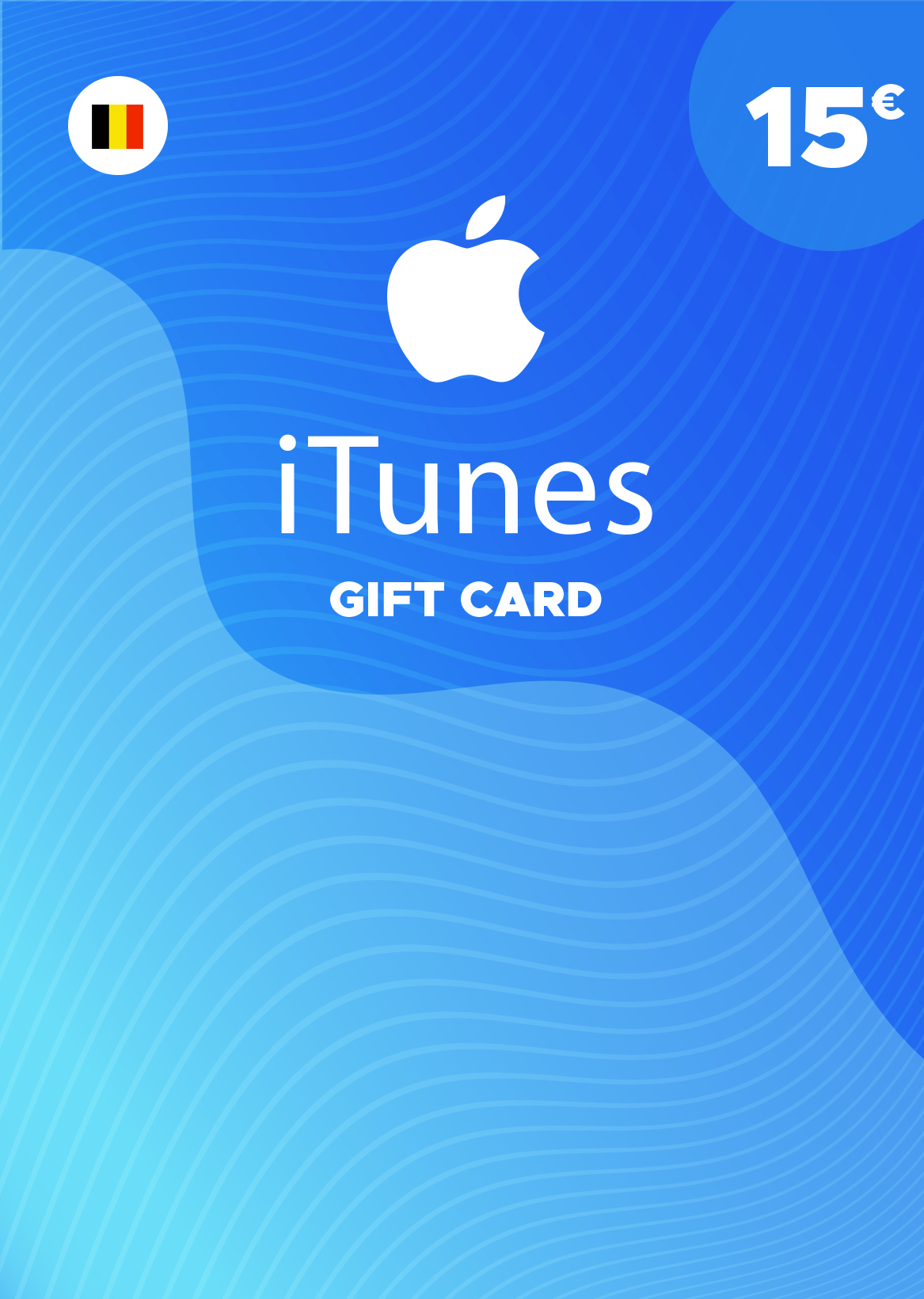 Apple iTunes Gift Card 15 EUR BELGIUM