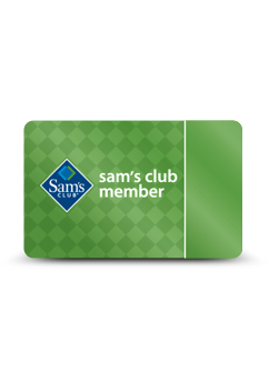 Sam's Club 1 Year Club Membership Gift Card