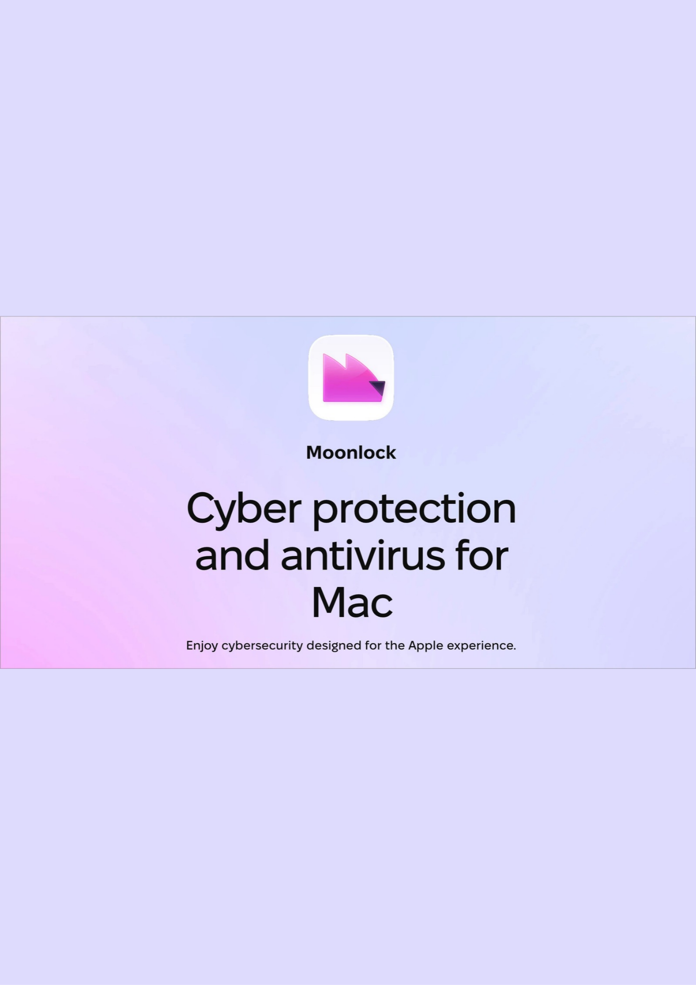 Moonlock Cyber Protection and Antivirus for Mac (1 Device, 1 Year)