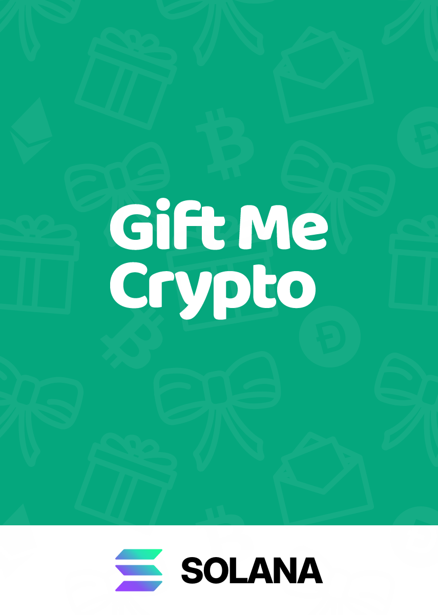Gift Me Crypto Gift Card (SOL) 35 USD