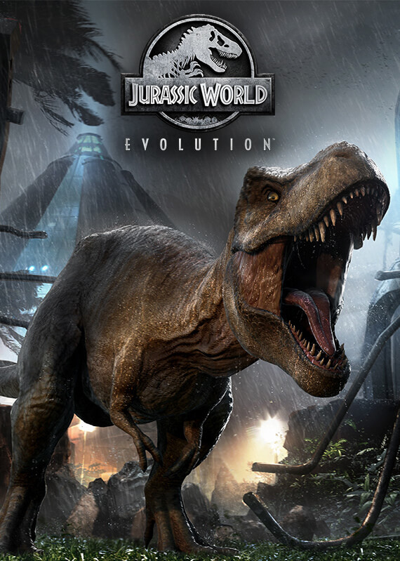 Jurassic World Evolution game cover