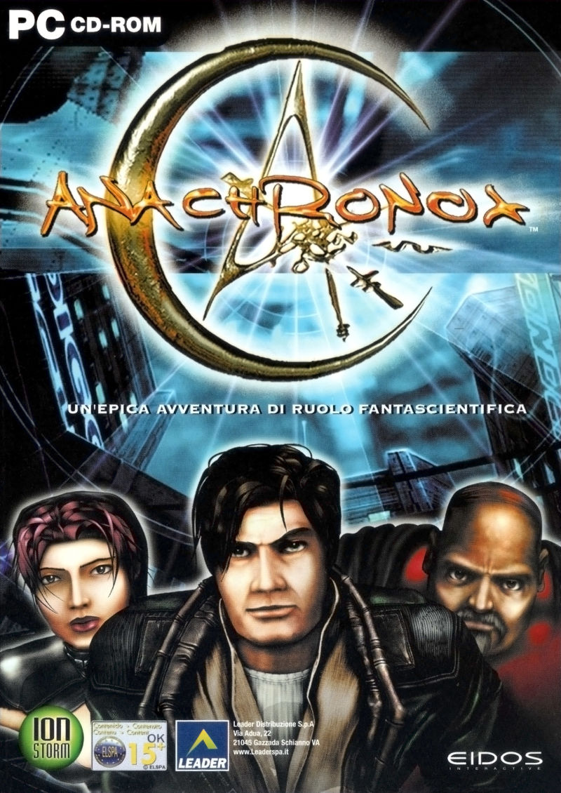 Anachronox game cover