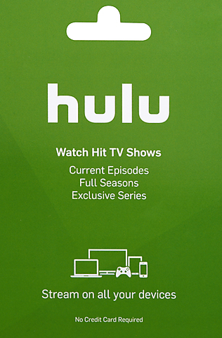 HULU $75 USD Gift Card