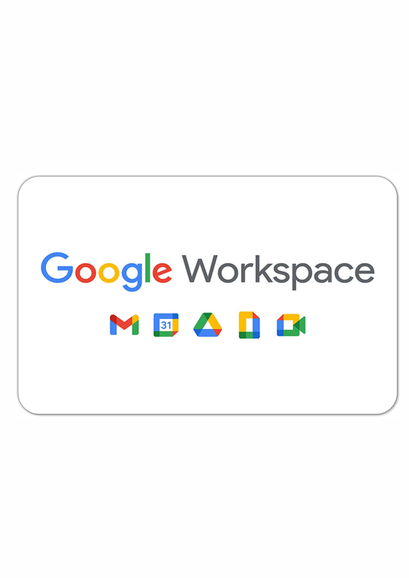 Google Workspace Gift Card 100 USD