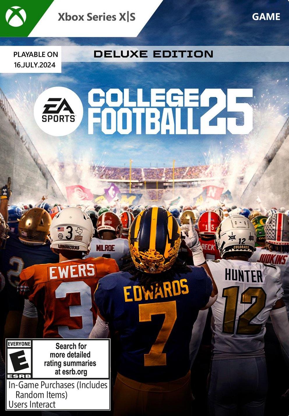 EA SPORTS College Football 25 - Deluxe Edition (Xbox Series X|S) Xbox Live Pre-purchase Key EUROPE