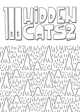 Arte de 100 hidden cats 2