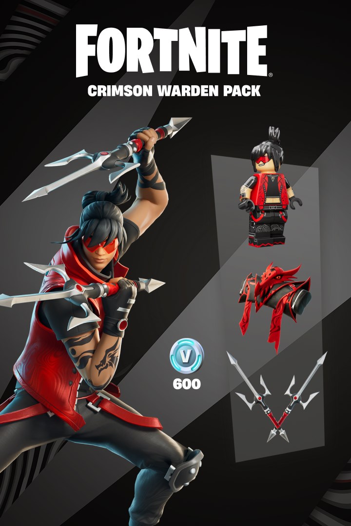 Fortnite - Crimson Warden Pack + 600 V-Bucks (DLC)