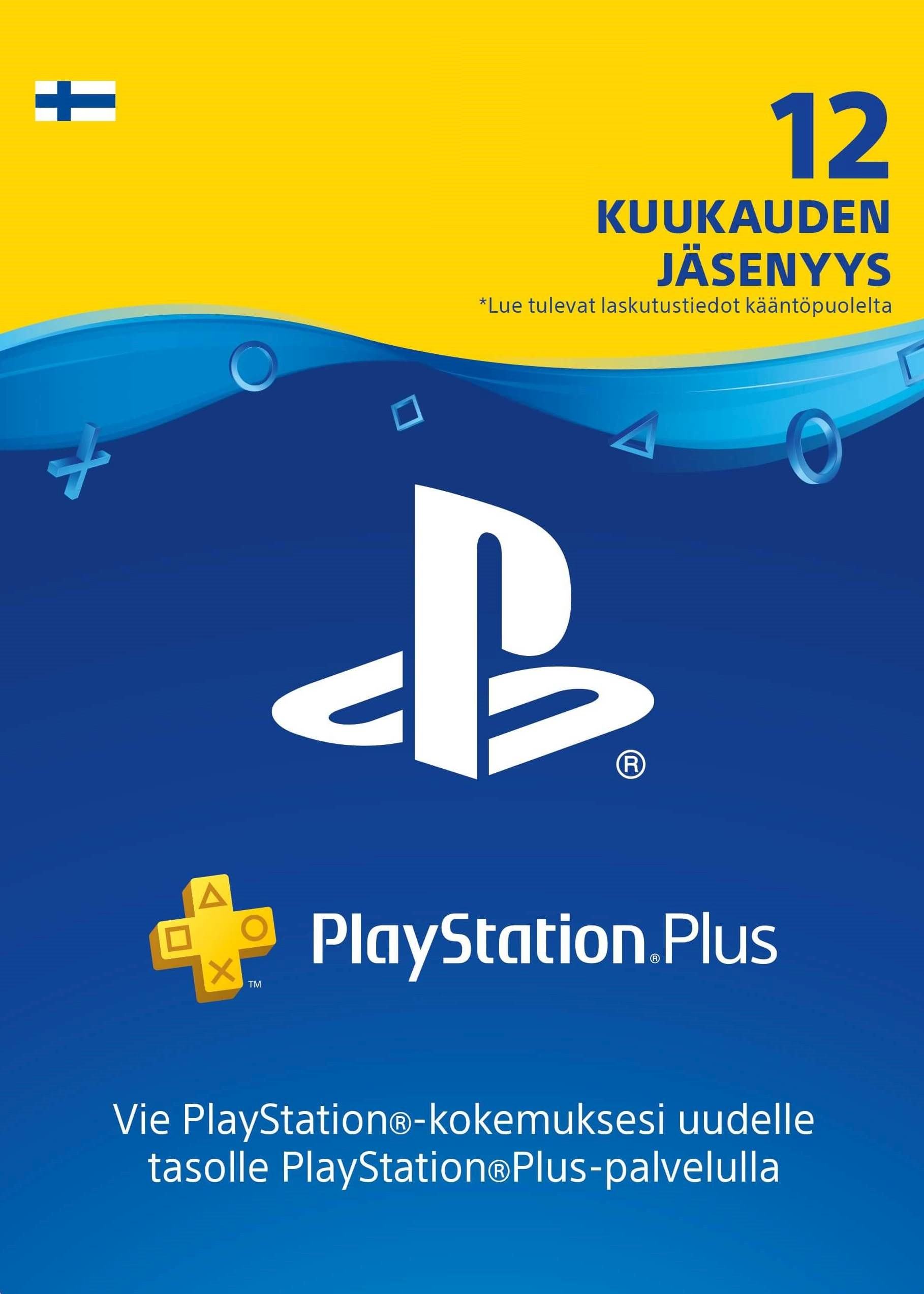 PlayStation Plus Card 365 Days (FIN) PSN Key FINLAND PlayStation Plus Card 365 Days (FIN) PSN Key FINLAND