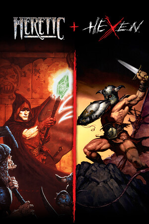 Heretic + Hexen game cover