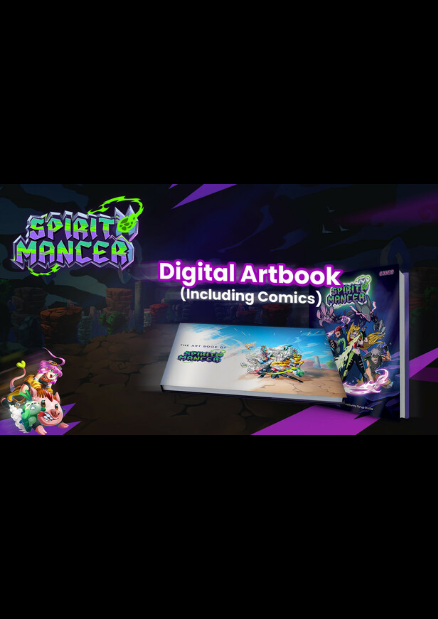 Spirit Mancer - Digital Artbook & Comics (DLC) Steam Key (PC) GLOBAL