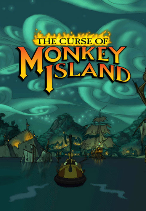 The Curse of Monkey Island game cover
