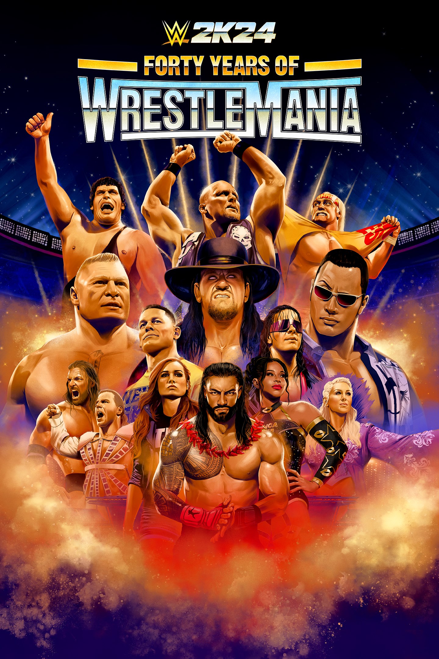 WWE 2K24 - Forty Years of WrestleMania Edition