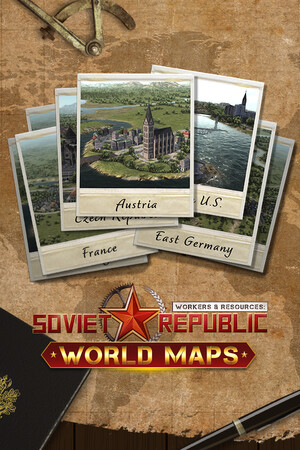 Workers & Resources: Soviet Republic - World Maps (DLC) Steam Key (PC) LATAM