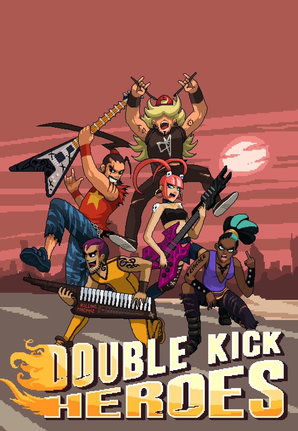 Double Kick Heroes game cover