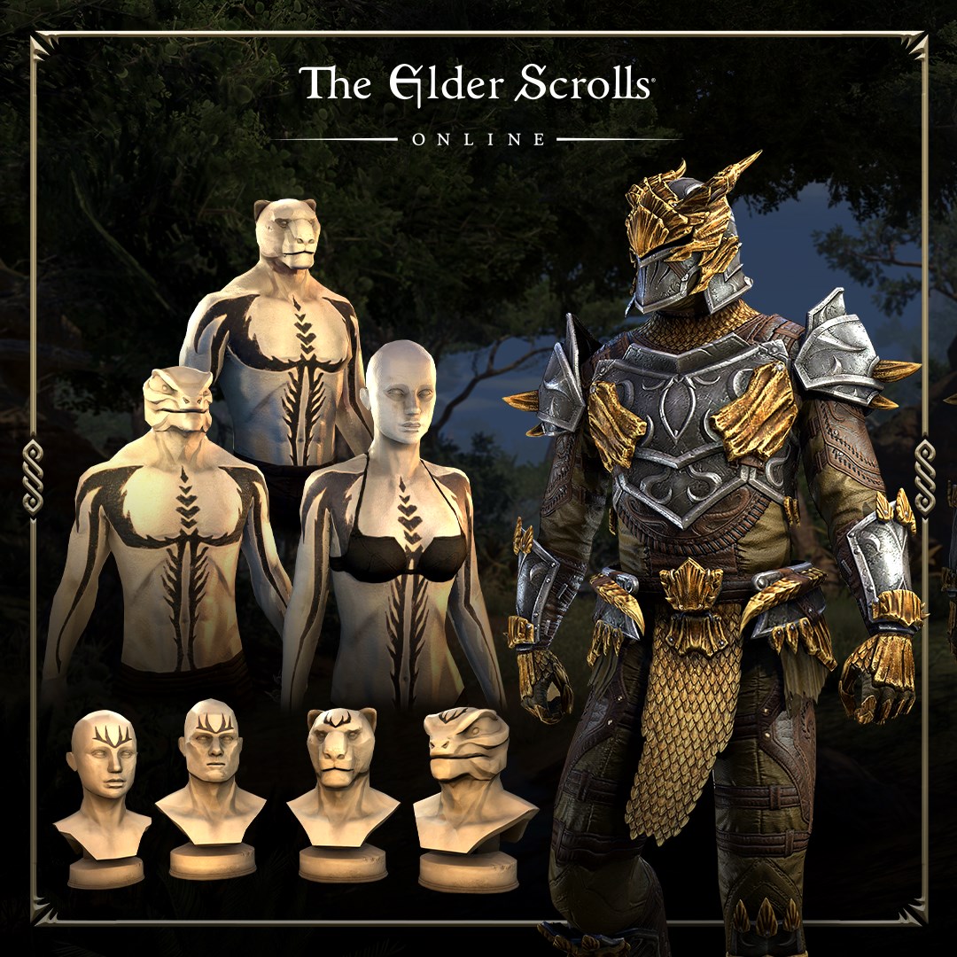 The Elder Scrolls Online: Ancient Dragon Hunter Armor Pack