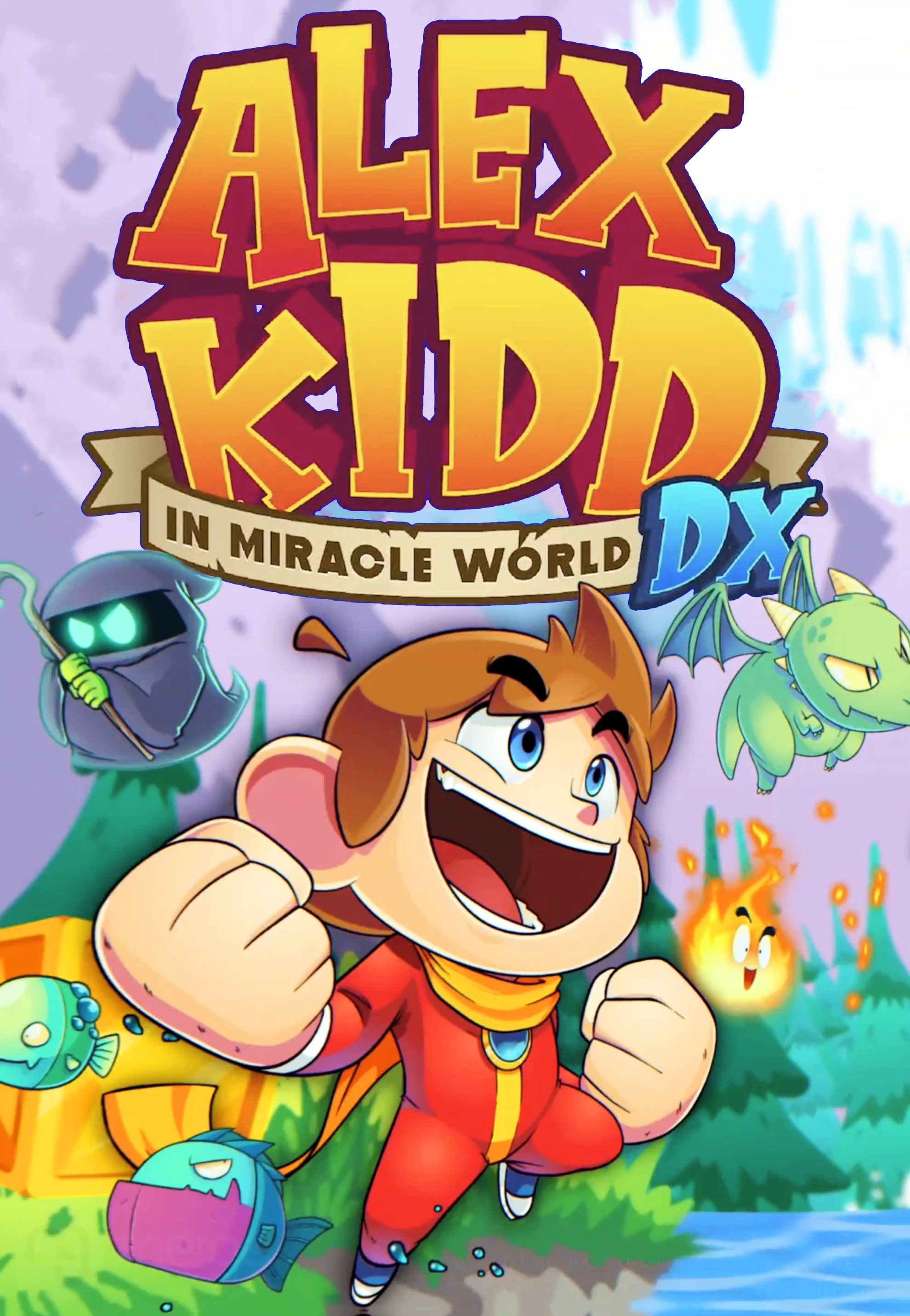Alex Kidd in Miracle World DX game cover