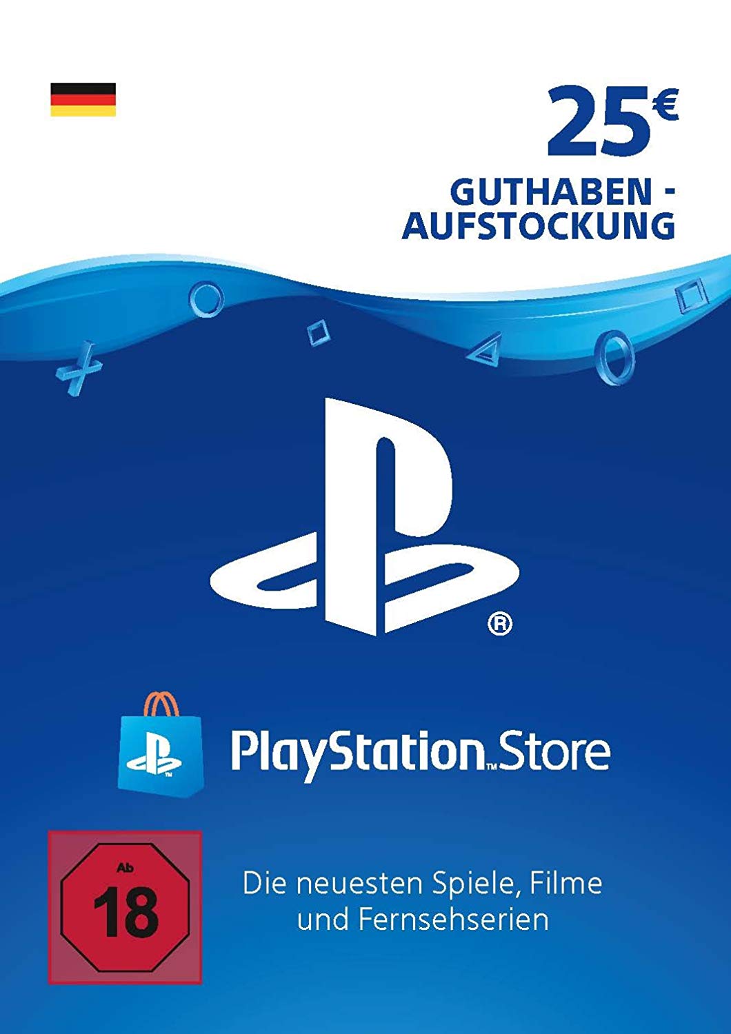 PlayStation Network Card 25 EUR (DE)