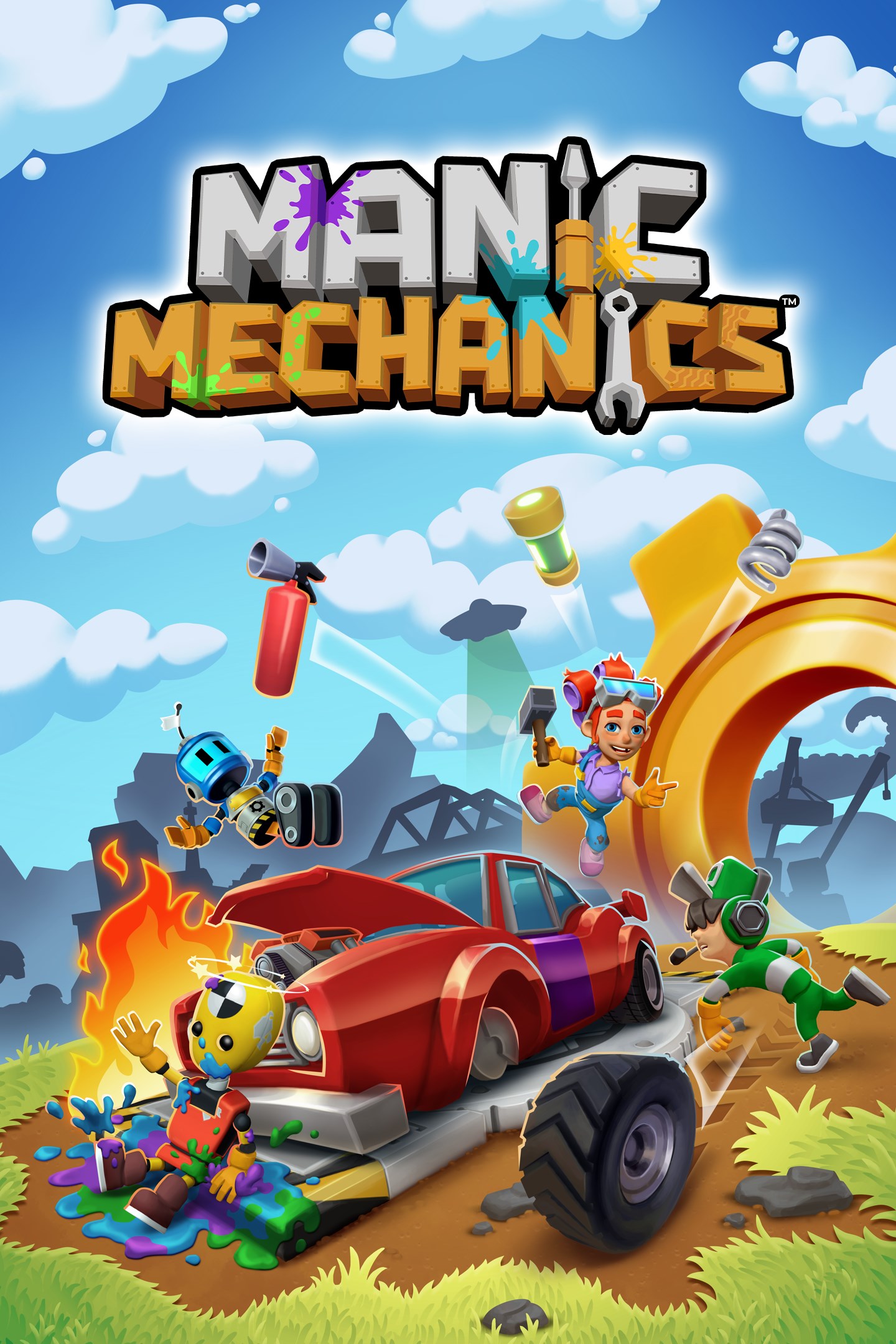 Manic Mechanics game cover