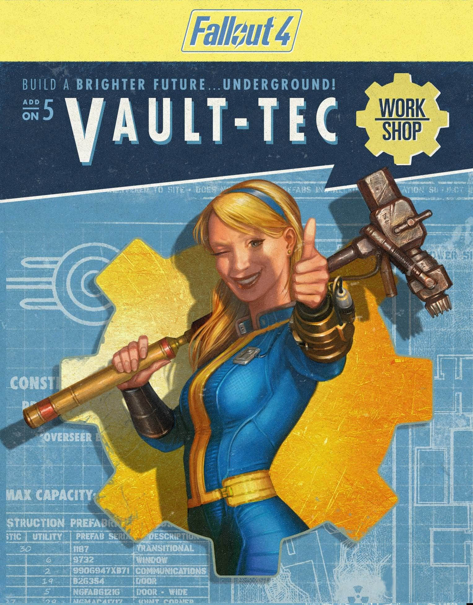 Fallout 4 - Vault-Tec Workshop (DLC) Steam Key GLOBAL