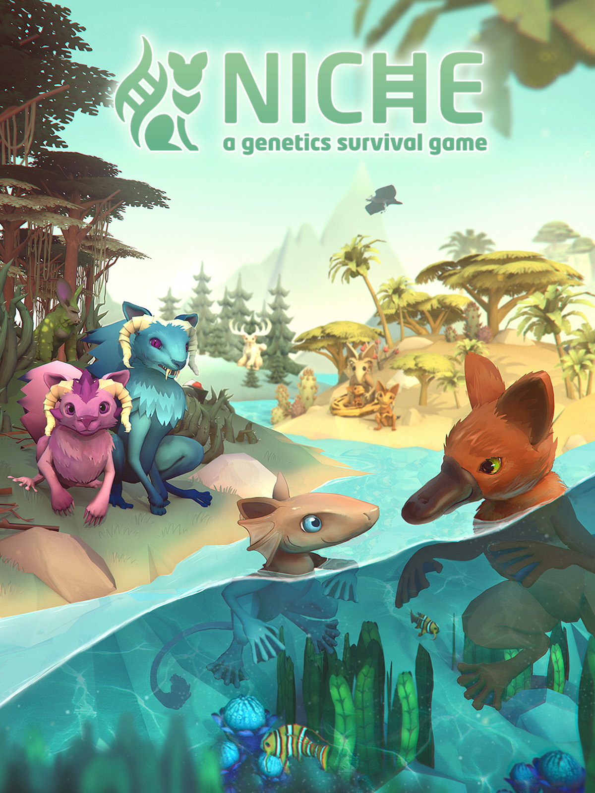 Niche - a genetics survival game game cover