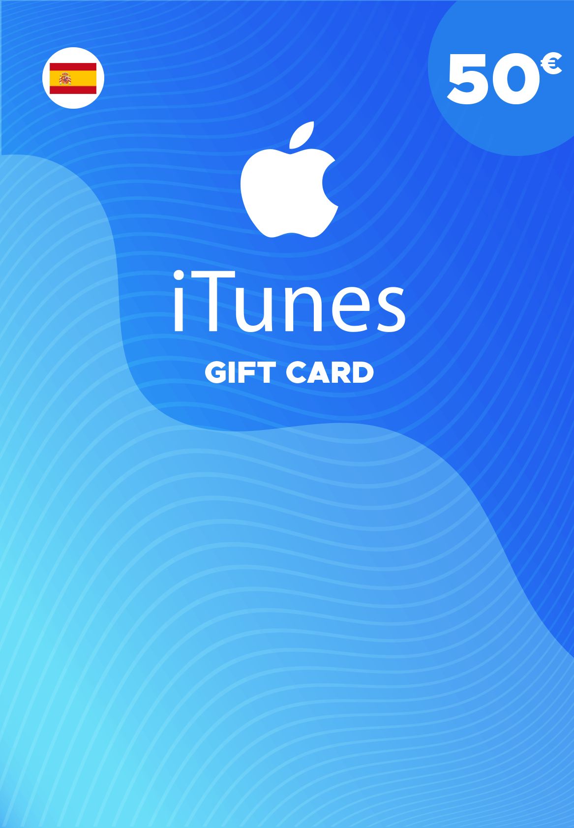 Apple iTunes Gift Card 50 EUR (ES)