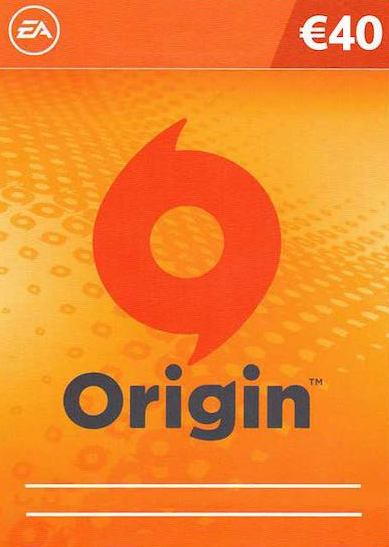 EA Origin Cash Card 40 EUR