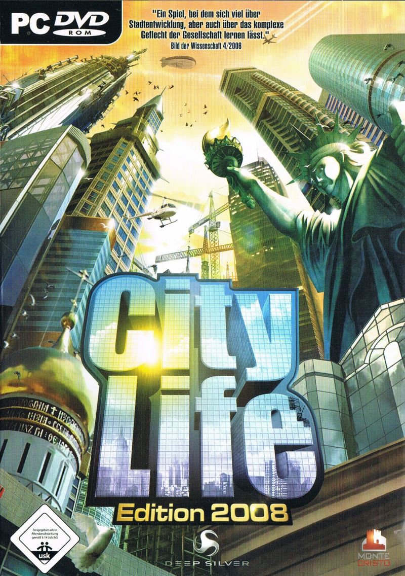 City Life 2008 game cover