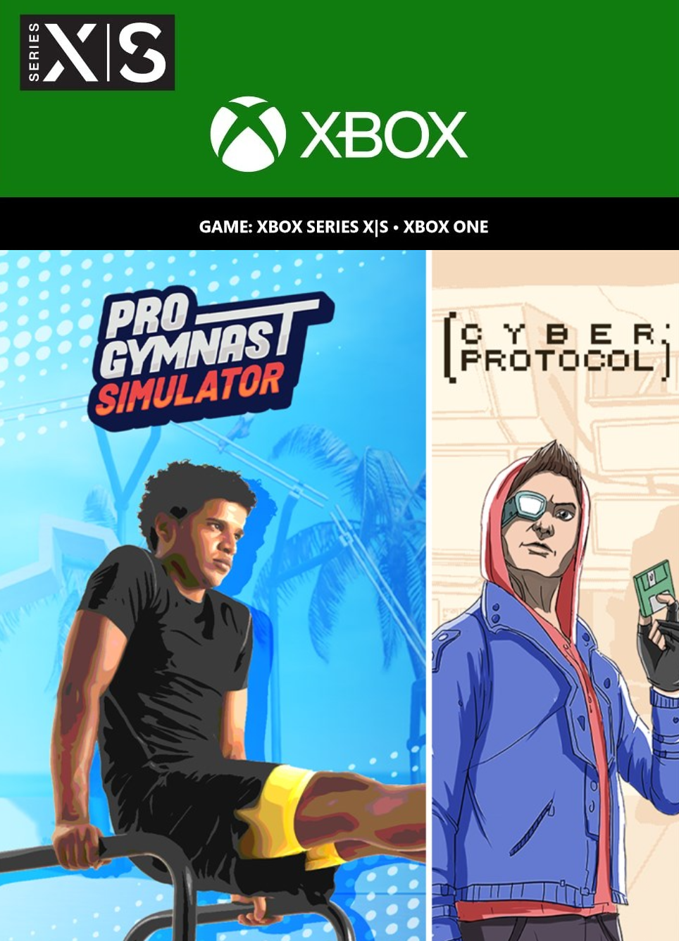 Pro Gymnast Simulator + Cyber Protocol XBOX LIVE Key COLOMBIA