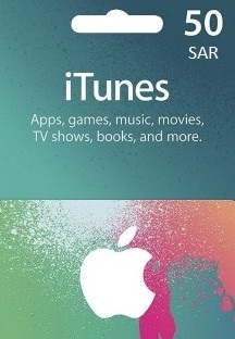 Apple iTunes Gift Card 50 SAR