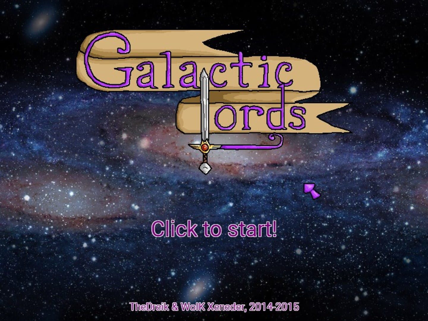 Galactic Lords game cover
