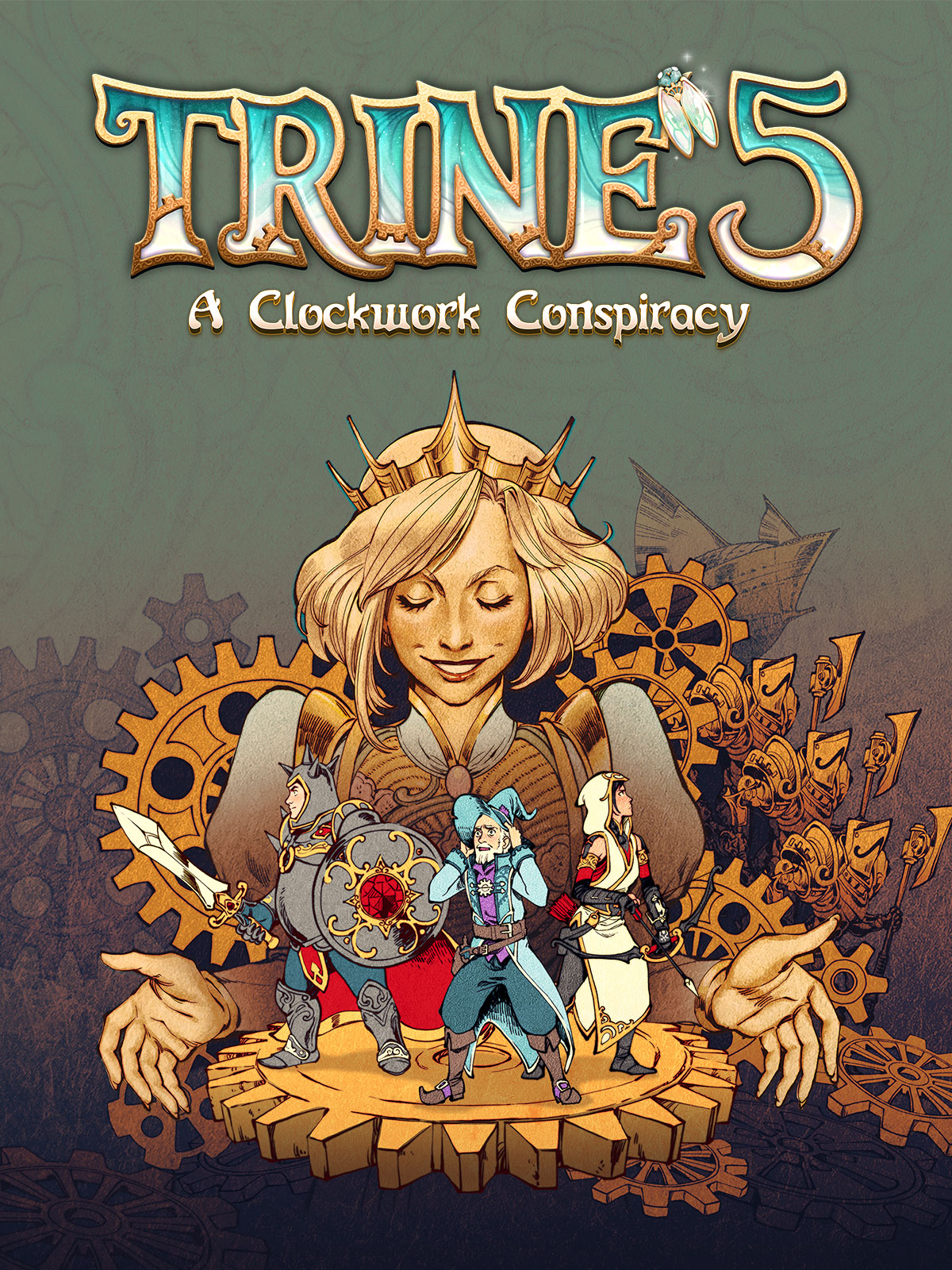 Trine 5: A Clockwork Conspiracy game cover