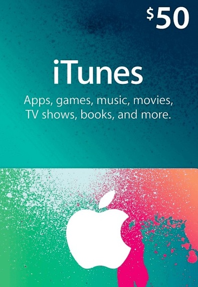 Apple iTunes Gift Card 50 AUD