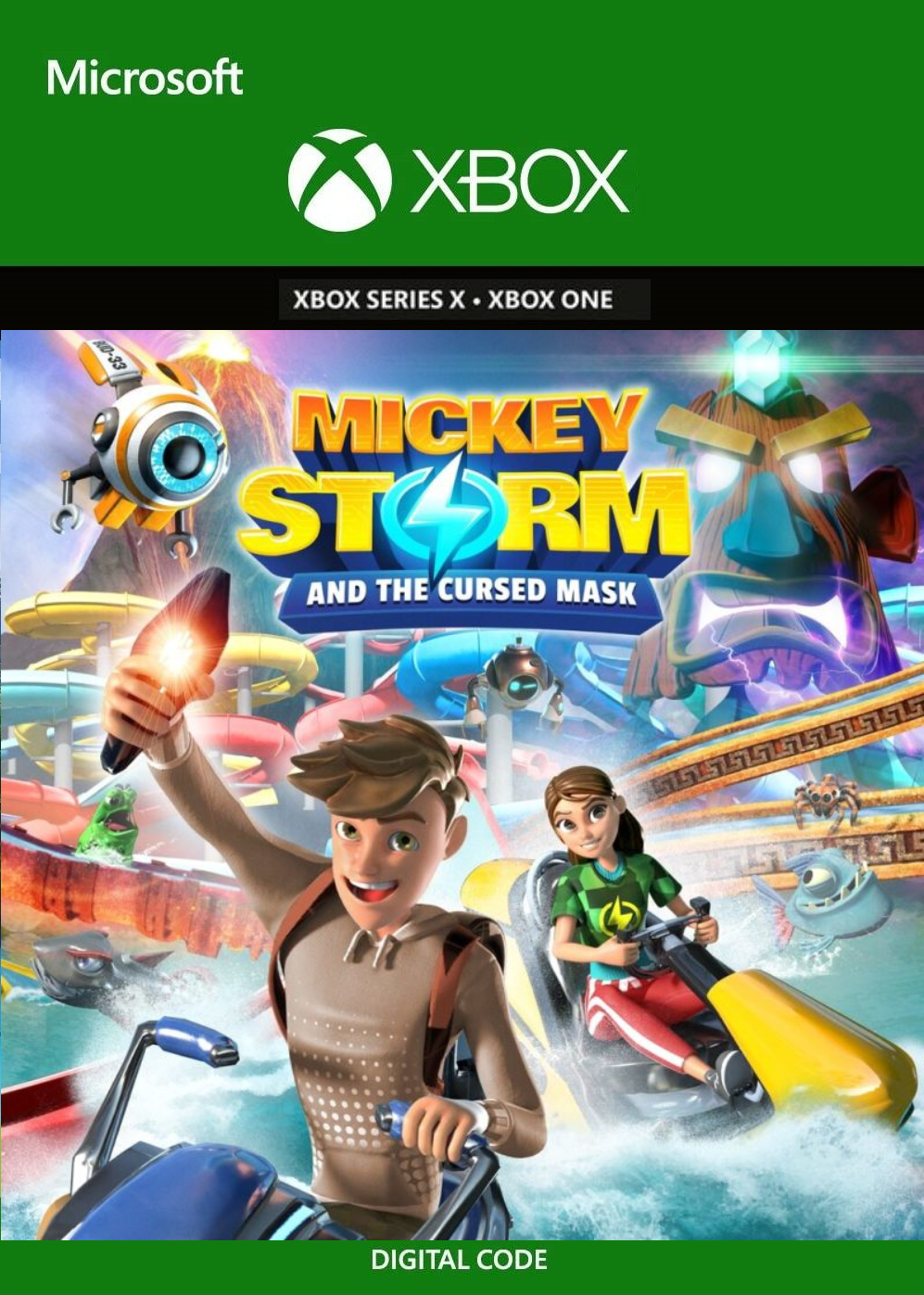 Mickey Storm and the Cursed Mask XBOX LIVE ARGENTINA Cover
