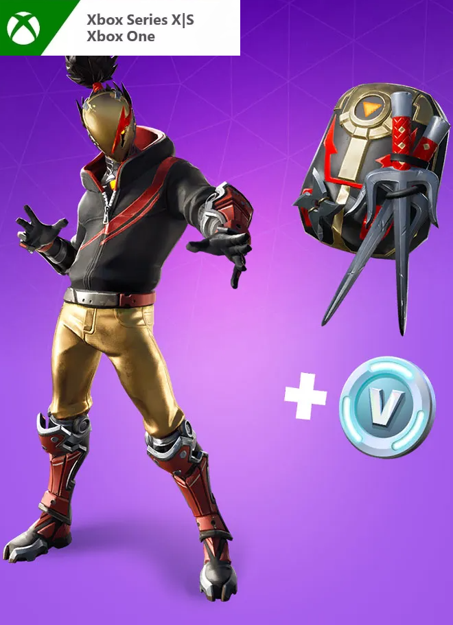 Fortnite: Red Strike Pack Bundle + 600 V-Bucks