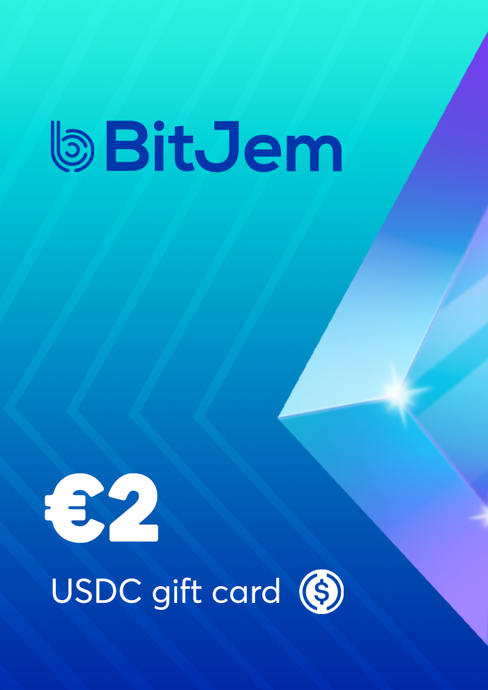 BitJem USDC Gift Card 2 EUR