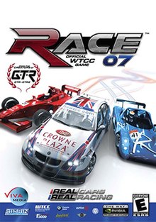 RACE 07 game cover
