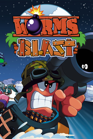 Worms Blast game cover