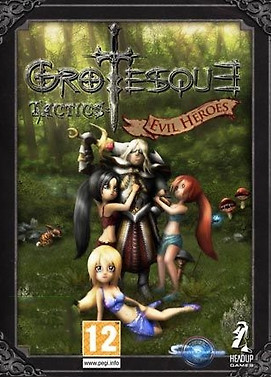 Grotesque Tactics: Evil Heroes game cover