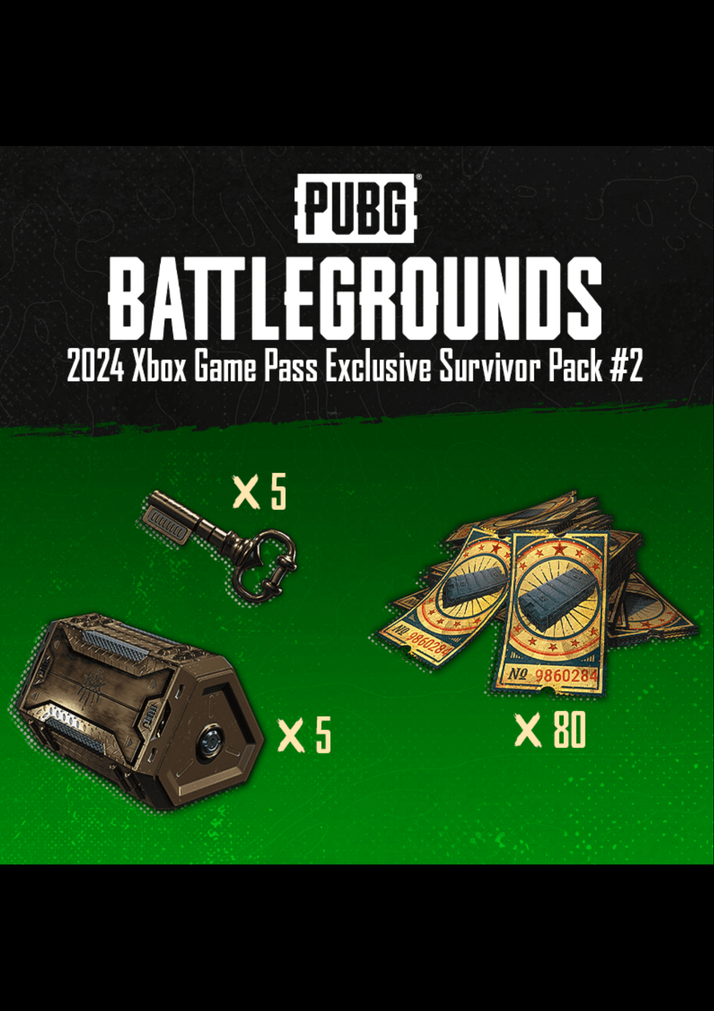 PUBG - 2024 Xbox Game Pass Exclusive Survivor Pack #2 (DLC)