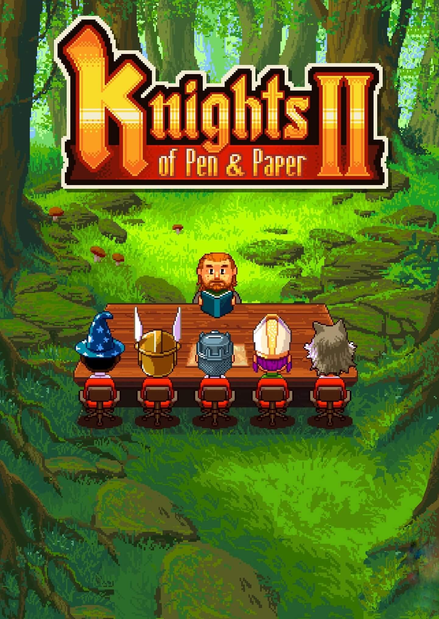 Knights of Pen and Paper 2 game cover
