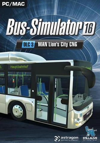 Bus Simulator 16 - MAN Lion's City CNG Pack (DLC) Steam Key GLOBAL