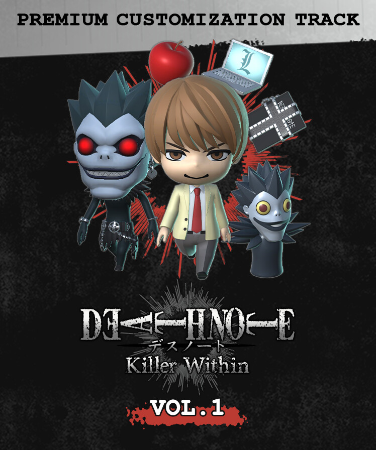 DEATH NOTE Killer Within - Premium Customization Track Vol. 1 (DLC) Steam Key (PC) GLOBAL