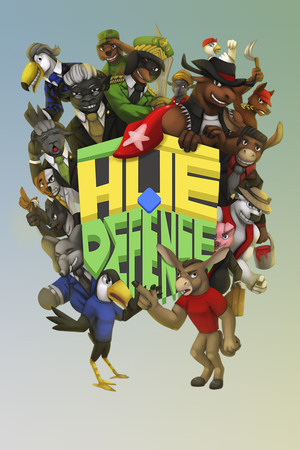 Hue Defense game cover