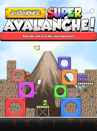 Avalanche 2: Super Avalanche game cover