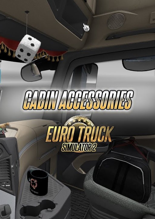 Euro Truck Simulator 2 - Cabin Accessories (DLC) (PC) LATAM Cover